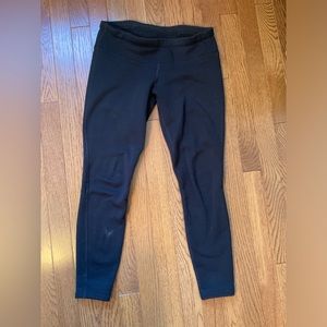 Athleta fleece tights